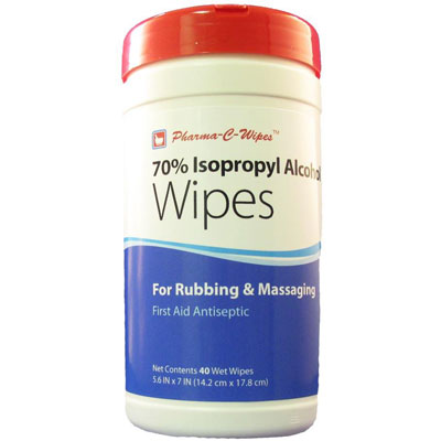 70% Isopropyl Alcohol Wipes