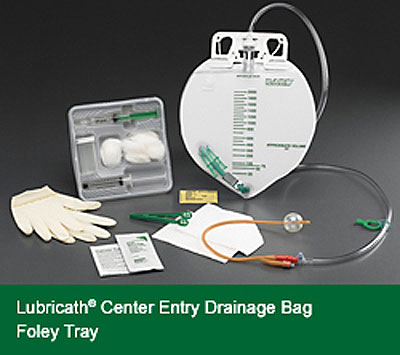 Bard Lubricath Drainage Bag Foley Trays