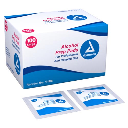 Alcohol on sale prep pad