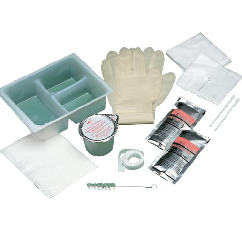 Tracheostomy Clean and Care Kit with Saline and Peroxide